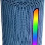 Ptron Funk Rhythm / Fusion Buzz W/ 14W Pristine Sound, Rgb Lights, 8Hrs Playtime 14 W Bluetooth Home Audio Speaker(Blue, Stereo Channel)