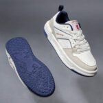 Red Tape Casual Sneaker Shoes For Men | Soft Cushioned Insole, Slip-Resistance Sneakers For Men(Beige , 10)