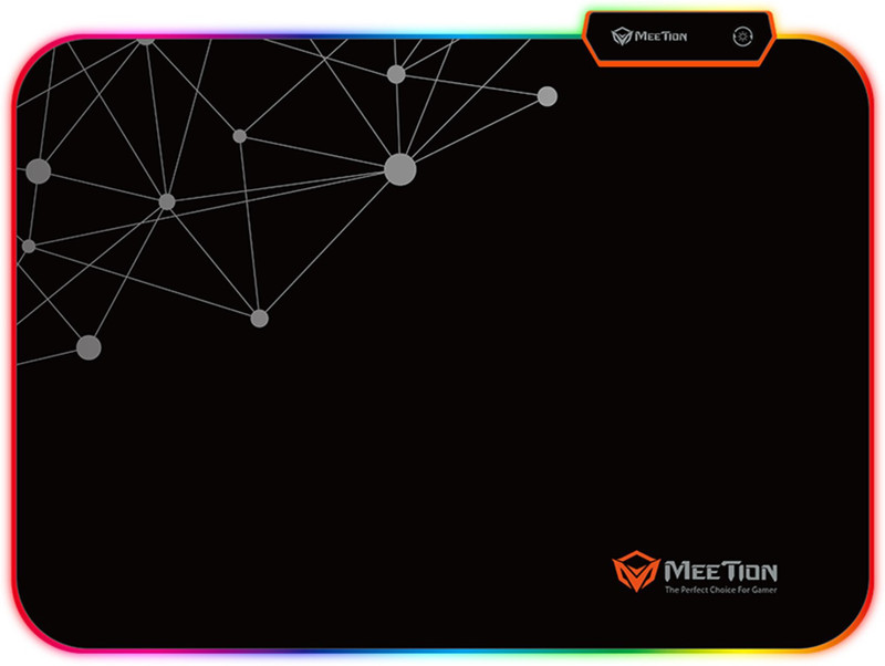 Meetion Mt-Pd120 Rgb Gaming Non Slip Base Mousepad(Black)