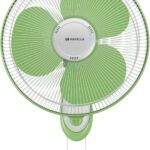 Havells Gatik Neo With 2 Year Warranty 400 Mm Wall Fan(White Green | Pack Of 1)