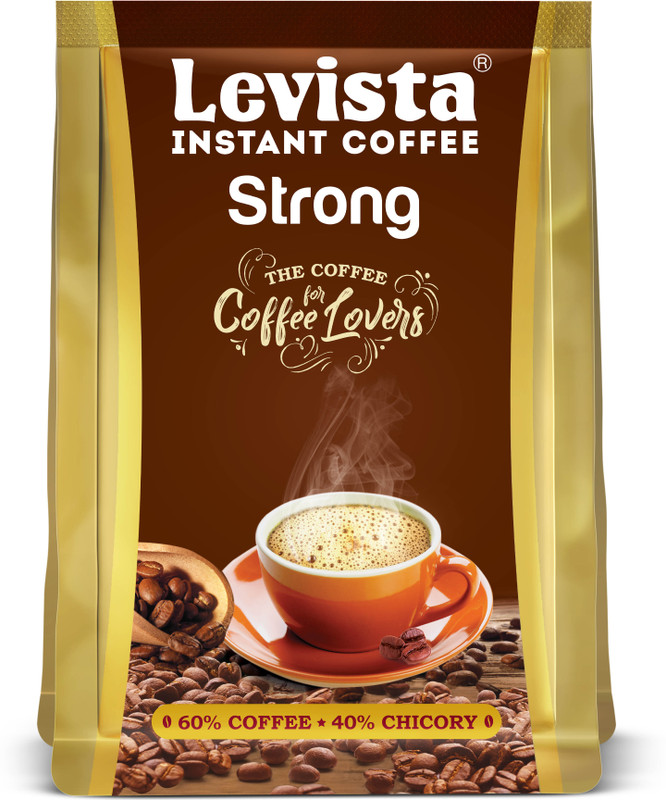 Levista Strong Chocory Mix 60:40 Instant Coffee(100 G, Chicory Flavoured)