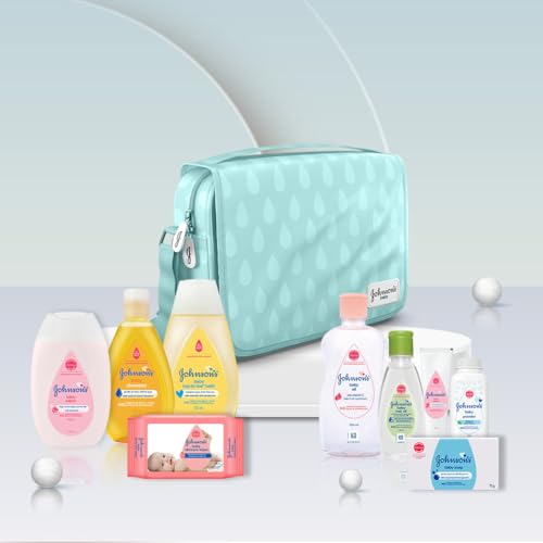 Johnson’S Baby Gift Pack With Pouch (9 Pieces)