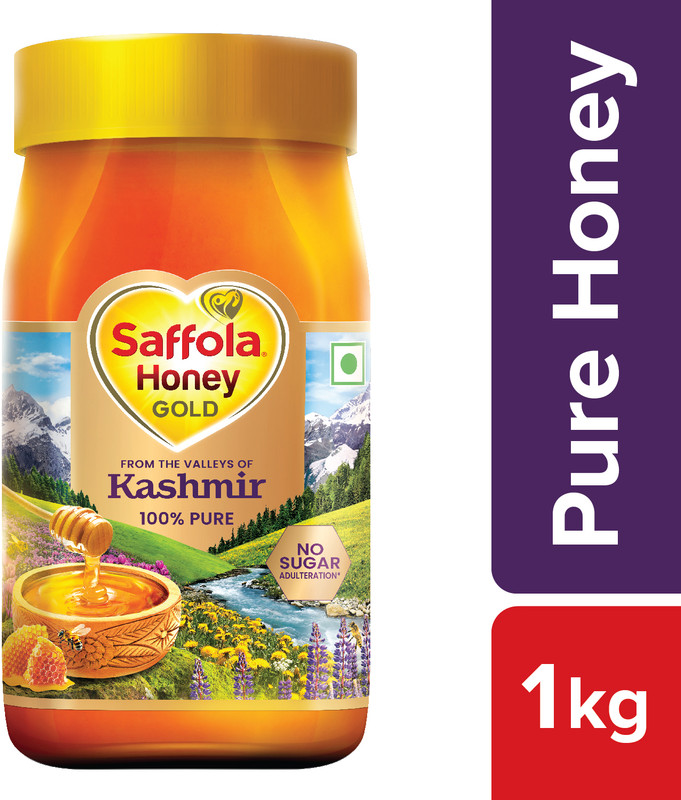 Saffola Honey Gold, 100% Pure Kashmir Honey(1 Kg)
