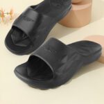 Red Tape Boys & Girls Slip On Slipper Flip Flop(Black , 5 – 6 Years)