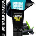 Bombay Shaving Company Charcoal Peel Off Mask | Face Pack For Detan & Blackhead Removal(100 G)