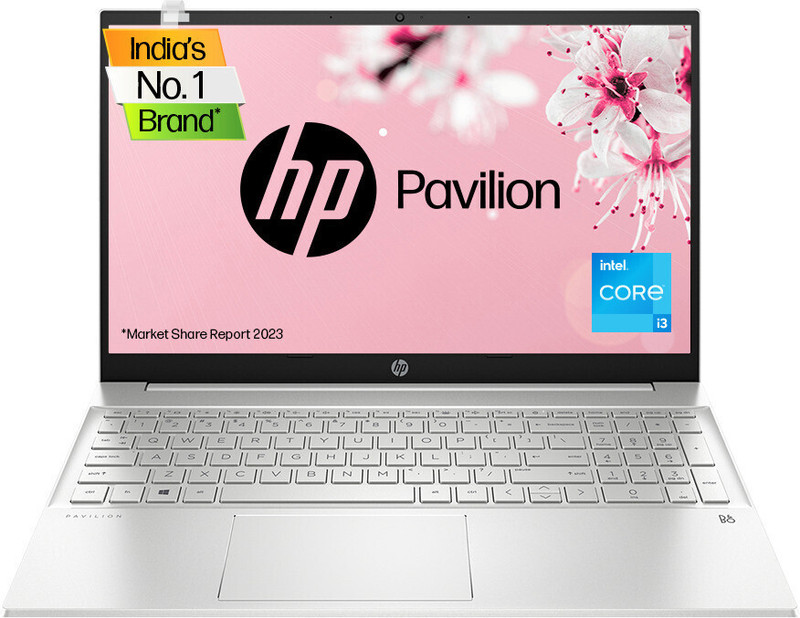 Hp Pavilion 15 Intel Core I3 12Th Gen 1215U – (8 Gb/512 Gb Ssd/Windows 11 Home) 15-Eg2017Tu Thin And Light Laptop(15.6 Inch, Natural Silver, 1.75 Kg, With Ms Office)