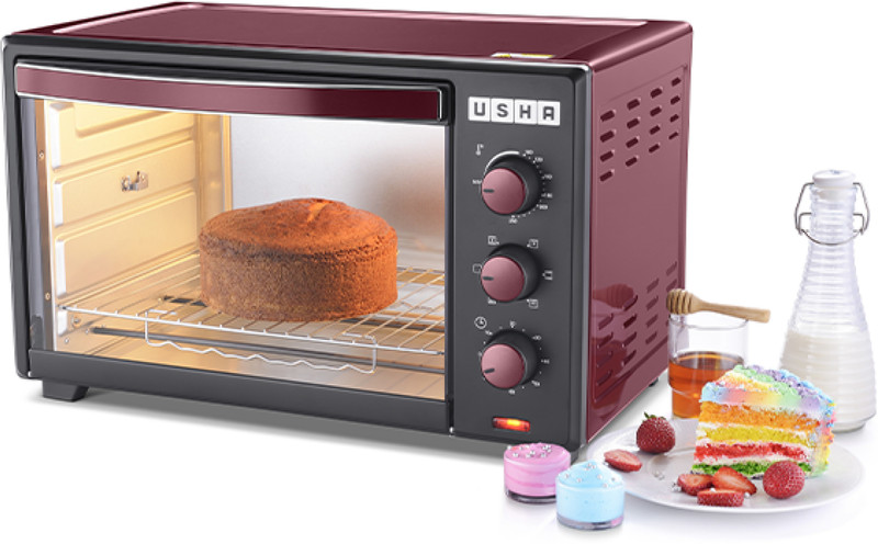 Usha 25-Litre Oven Toaster Grill (Otg)(Otgw25Rc, Wine)