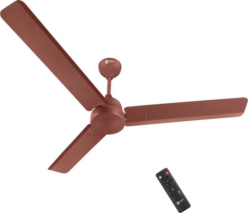 Orient Electric Kratos Neu With 3 Year Warranty Bldc Motor With Remote 1200 Mm Ceiling Fan(5 Star | Matt Brown | Pack Of 1)