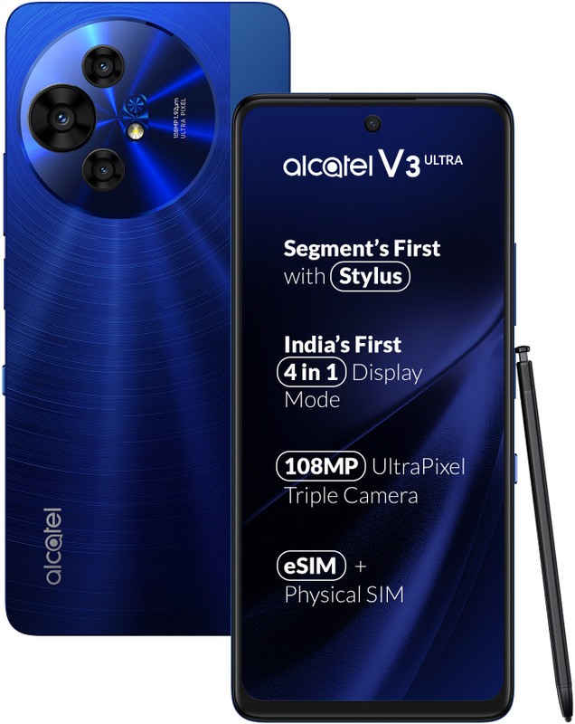Alcatel V3 Ultra 5G (Hyper Blue, 128 Gb)(6 Gb Ram)