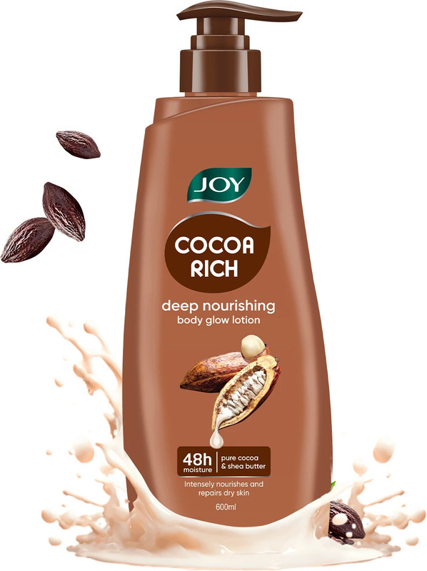 Joy Cocoa Rich Nourishing Body Lotion With Shea Butter For Normal To Dry Skin(600 Ml)