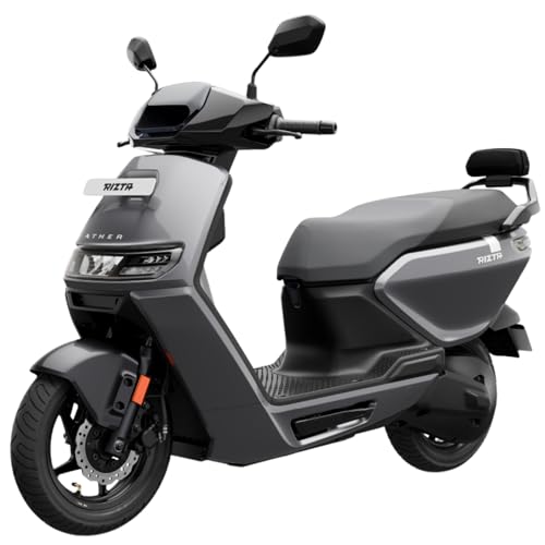 Ather Rizta S 123 Km Idc Range In Deccan Grey Mono Booking For Ex-Showroom