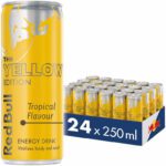 Red Bull The Yellow Edition Energy Drink(24X250 Ml, Tropical Flavored)