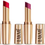 Lakmé 9 To 5 Priming Matte Lipstick(Plum Pick,Mauve Matter,Red Twist, 10.8 G)
