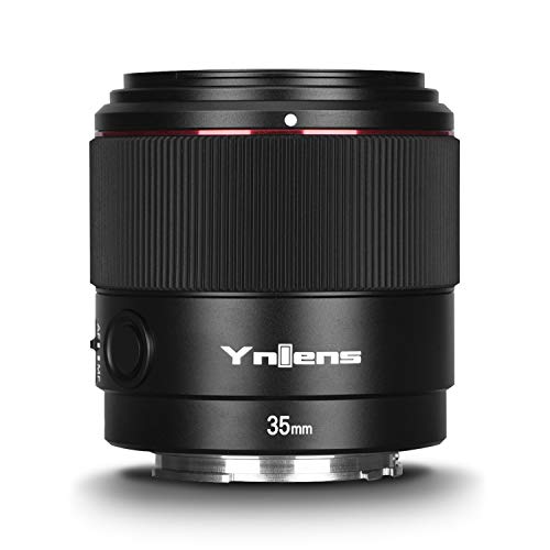 Yongnuo Yn35Mm F2S Df Dsm Auto Focus Wide Angle Prime Lens For Sony, F2 Large Aperture Full Frame Aps-C For Sony E Mount Camera