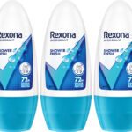 Rexona Shower Fresh Underarm Roll On Deodorant For Women (Po3) Deodorant Roll-On  –  For Women(150 Ml, Pack Of 3)