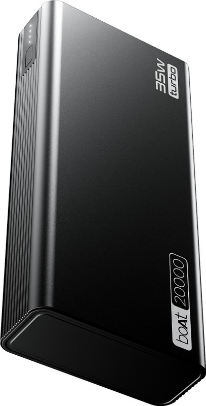 Boat 20000 Mah 35 W Power Bank(Onyx Black, Lithium Polymer, Fast Charging, Quick Charge 3.0, Power Delivery 3.0 For Mobile, Tablet, Smartwatch)