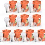 Gm 9 W Basic Standard B22 Led Bulb(White, Pack Of 10)
