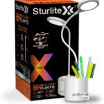 Sturlite Flavyo 6W Rechargeable Led|(3 In 1) Color Light Table Lamp(9.8 Cm, White)