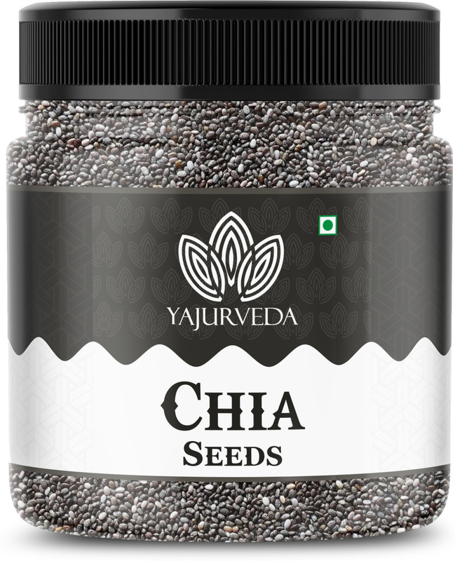 Yajurveda Natural Raw Chia Seeds 250Gm-Nutritious , Rich In Calcium,| Weight Loss Product| Chia Seeds(200 G)