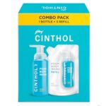 Cinthol Cool Foam Body Wash (800Ml) Combo Pack (1 Bottle + 3 Refills) | Unique Foam Formula For Moisturized & Irresistibly Soft Skin | Suitable For All Skin Types
