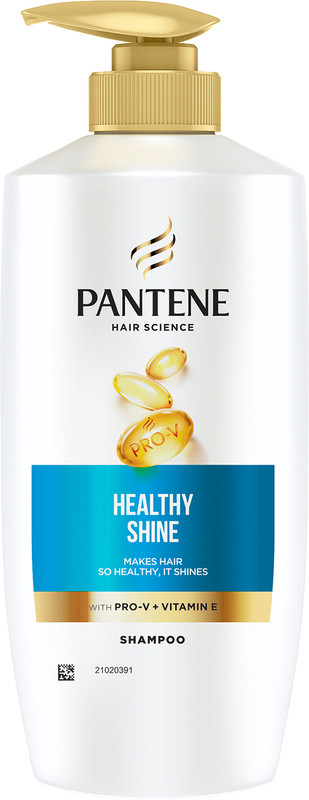 Pantene Hair Science Healthy Shine Shampoo With Prov+Vitamin E(650 Ml)