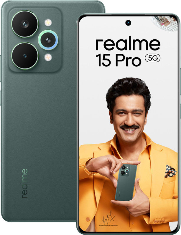 Realme 15 Pro 5G (Velvet Green, 256 Gb)(8 Gb Ram)