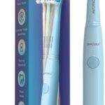 Oracura Sb100 Sonic Lite Electric Battery Operated Toothbrush With 36,000 Strokes/Minute . Electric Toothbrush(Blue)