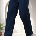 Fader Loose Fit Men Dark Blue Jeans