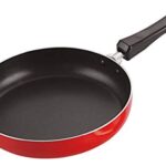 Nirlon Non Stick Pfoa Free, Non-Toxic, Food Grade Quality Aluminium Fry Pan/Frying Pan/Pasta Pan 22Cm Diameter Without Lid Lpg Stove Compatible Only(3Mm_Classic_Fp_11)