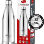 Pigeon By Pigeon 1000 Ml Steel Flask(Pack Of 1, Steel/Chrome)