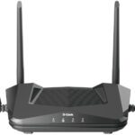 D-Link Dir-X1560 Mesh Router 5 Ghz 1500 Mbps Wifi Speed Tri Band External Antenna Ethernet (Cable Broadband)(Black)