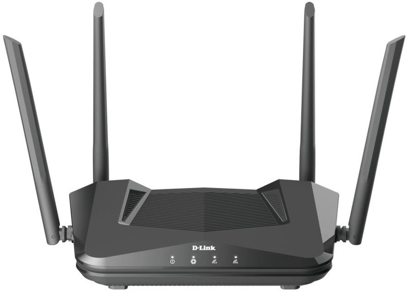 D-Link Dir-X1560 Mesh Router 5 Ghz 1500 Mbps Wifi Speed Tri Band External Antenna Ethernet (Cable Broadband)(Black)
