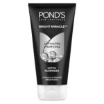 Pond’S Pure Detox Anti-Pollution Purity Face Wash With Activated Charcoal Deep Cleans Impurities Dirt And Pollution For 2X Brighter Glowing Skin,150 G