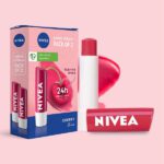 Nivea Fruity Shine Lip Balm Cherry(Pack Of: 2, 9.6 G)
