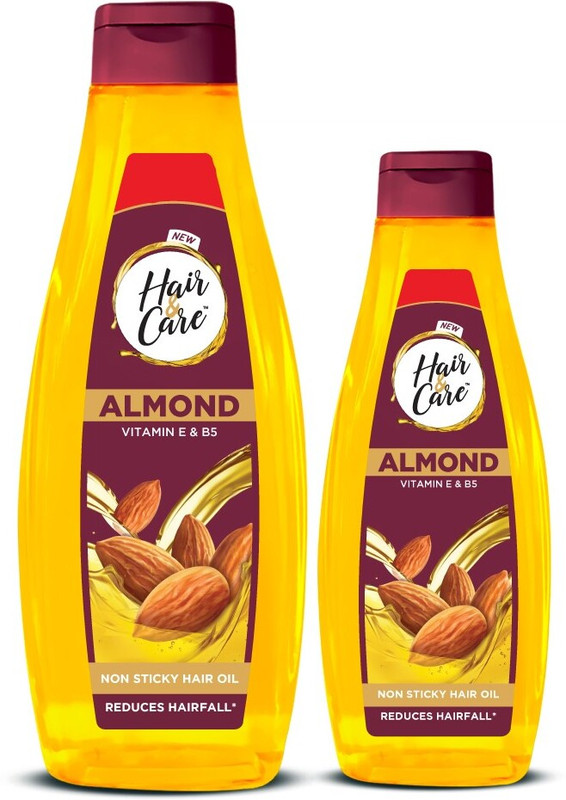 Hair & Care With Almond, Non-Sticky Oil Hair Oil(700 Ml)