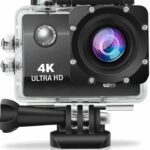 Superpixel Gopro Action Camera Gopro Action Camera 4K20Mp Wifi 30M Waterproof Action Camera Sports Dv Camcorder Sports And Action Camera(Black, 20 Mp)