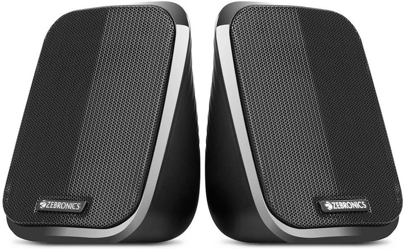 Zebronics Zeb – Fame 5 Watt Laptop/Desktop Speaker(Black, 2.0 Channel)