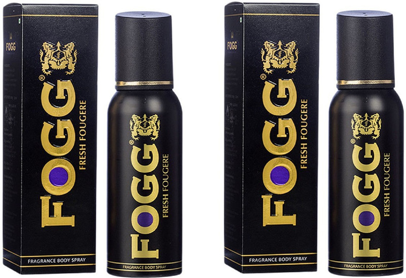 Fogg Fresh Fougere Fragrance Deodorant Spray  –  For Men(190 Ml, Pack Of 2)