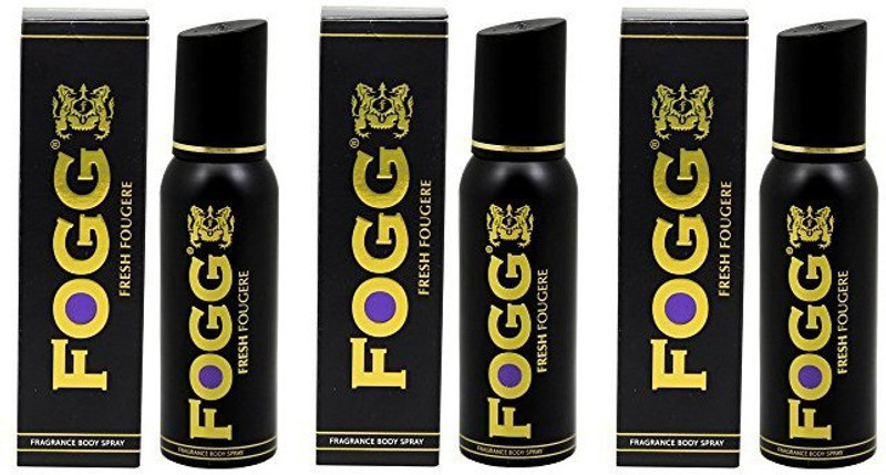 Fogg Fresh Fougere Body Spray 120Ml*3Pc Ff-03 Body Spray  –  For Men & Women(360 Ml, Pack Of 3)