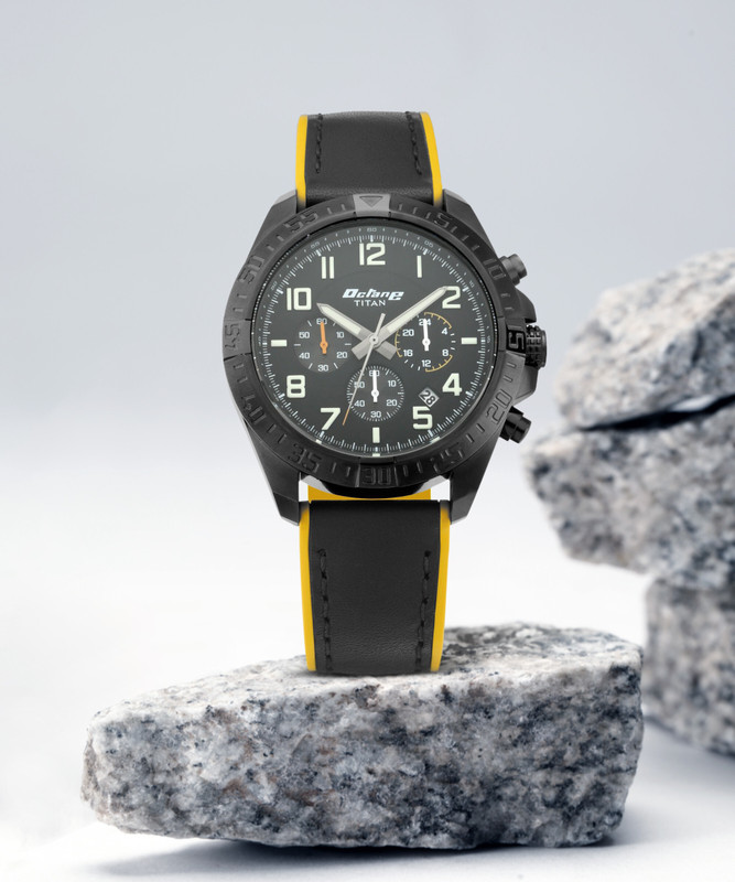 Titan Np90112Np03 Lum Story Analog Watch  – For Men