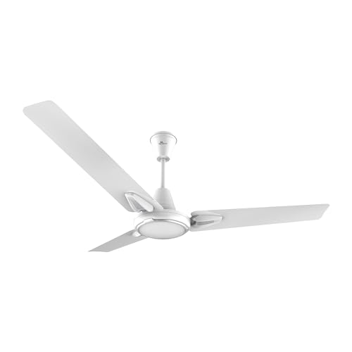 Rr Signature Jetta 1200 Mm Designer High Speed Ceiling Fan For Home (Mint White, Pack Of 1), 2 Years Warranty