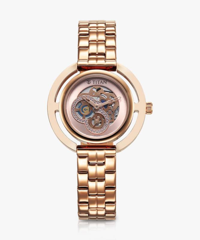 Titan Ladies Purple Analog Watch  – For Women