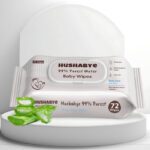 Hushabye Premium Soft Baby Wipes With Aloe Vera,Rash-Free(72 Wipes Each Pack,Pack Of 1)(72 Wipes)