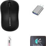 Zebronics Comfort Mouse, C-Otg, Mousepad, Cable Protector (Set Of 4) Combo Set(Multicolor)