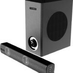 Thomson Alphabeat80, Music System, Bass Woofer, Home Theatre Speaker Bar Bt V5.1 80 W Bluetooth Soundbar(Black, 2.1 Channel)