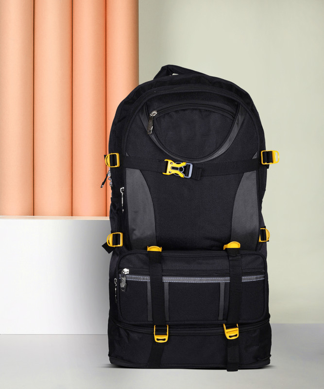 Fast Look Travel Backpack For Outdoor Sport Camping Hiking Trekking Bag Rucksack 50 L Rucksack – 50 L(Black)