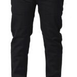 Hibok Regular Men Black Jeans