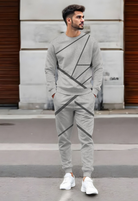 Triptee Printed Men Track Suit