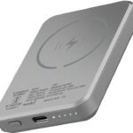 Stuffcool 5000 Mah 18 W Wired & Wireless With Magsafe Pocket Size Power Bank(Grey, Lithium Polymer, For Mobile, Smartwatch, Tablet)