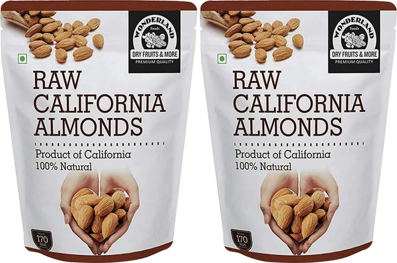 Wonderland California Almonds Almonds(2 X 0.5 Kg)